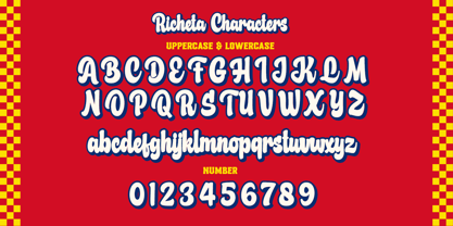 Richeta Font Poster 13