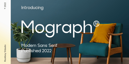 Mograph Font Poster 1