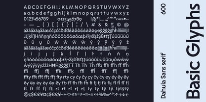 Dahuia Font Poster 12