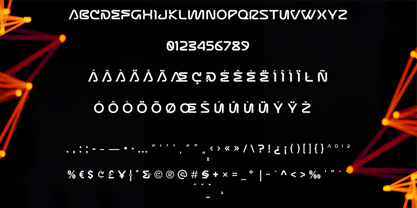 Moonrock Font Poster 6