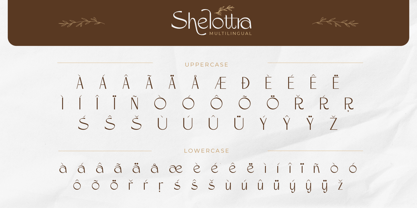 Shelottra Font Poster 10