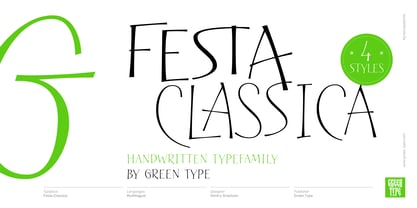 Festa Classica Font Poster 1