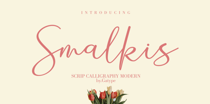 Smalkis Font Poster 1