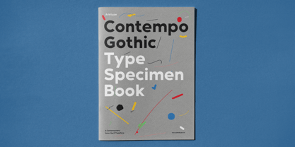 Contempo Gothic Font Poster 12