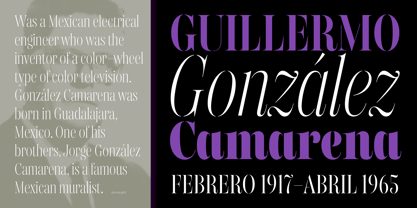 Gabriela Stl Condensed Font Poster 12