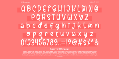 Ladybels Font Poster 10