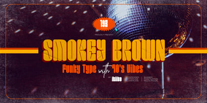 Smokey Brown Font Poster 1