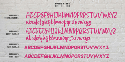 Paris Vibes Font Poster 12