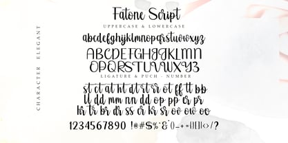 Fictony Font Poster 8