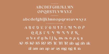 Histora Beralin Font Poster 7