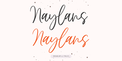 Naylans Font Poster 6