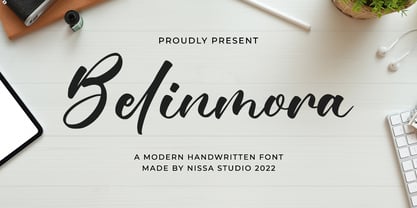 Belinmora Font Poster 1