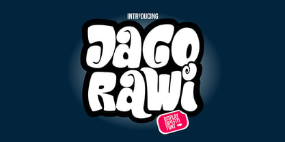 Jago Rawi Graffiti Font Poster 1