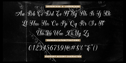 Ruthlock Font Poster 8