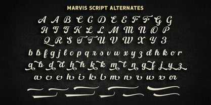 Marvis Font Poster 14