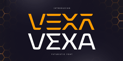 Vexa Font Poster 1