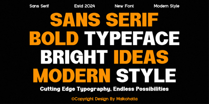 Getla Font Poster 2