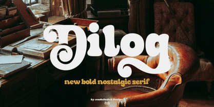 Dilog Font Poster 1