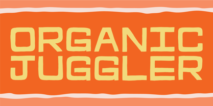 Organic Juggler Font Poster 1