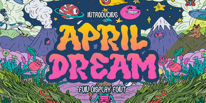 April Dream Font Poster 1