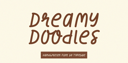 Dreamy Doodles Font Poster 1
