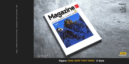 Gigans Font Poster 11