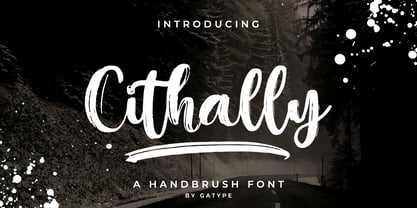 Cithally Font Poster 1