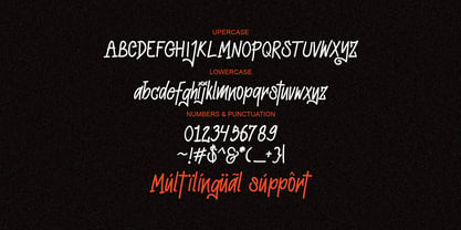 Hightgraff Font Poster 2