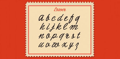 Moskovi Script Font Poster 5