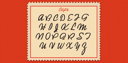 Moskovi Script Font Poster 3