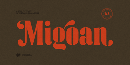 Migoan Font Poster 1