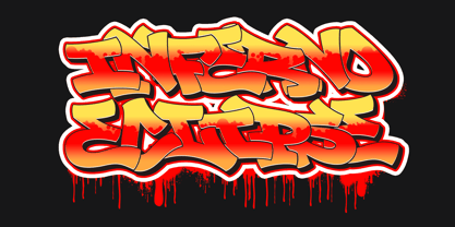 Spartical Graffiti Font Poster 6