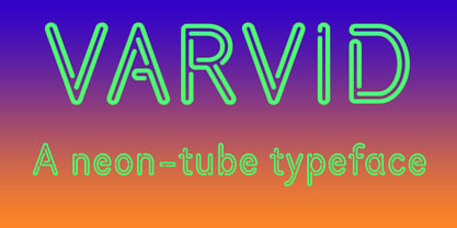 Varvid Font Poster 1