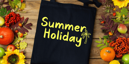 Cheerful Summer Font Poster 5