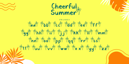 Cheerful Summer Font Poster 8