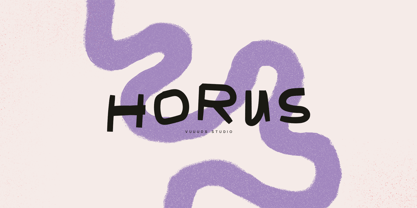 Horus Font Poster 1