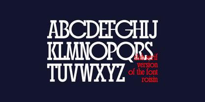 Roisin Slab Font Poster 2