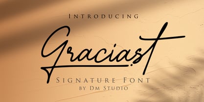 Graciast Font Poster 1