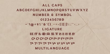 Clephons Font Poster 9