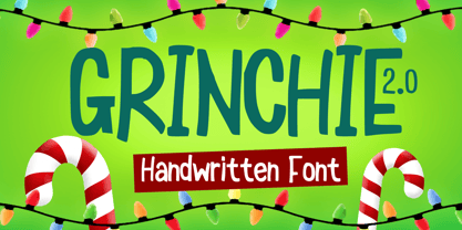 Grinchie 2.0 Font Poster 1