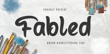 Fabled Font Poster 1