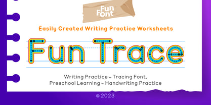 Fun Trace Font Poster 1