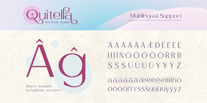 Quitella Font Poster 10