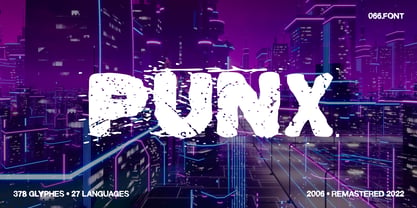 Punx Font Poster 1