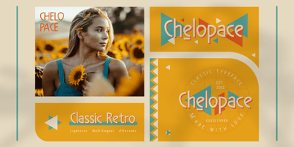Chelopace Font Poster 9