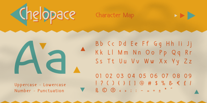 Chelopace Font Poster 2