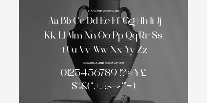 Giliant Font Poster 7
