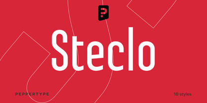 Steclo Font Poster 1