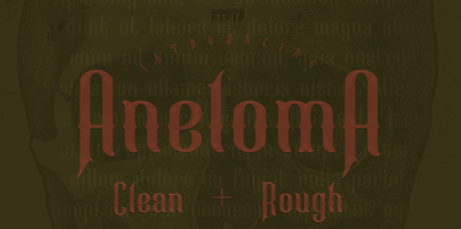Aneloma Font Poster 1