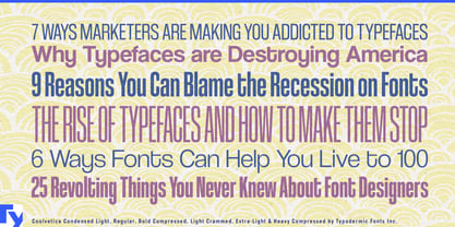 Coolvetica Font Poster 3